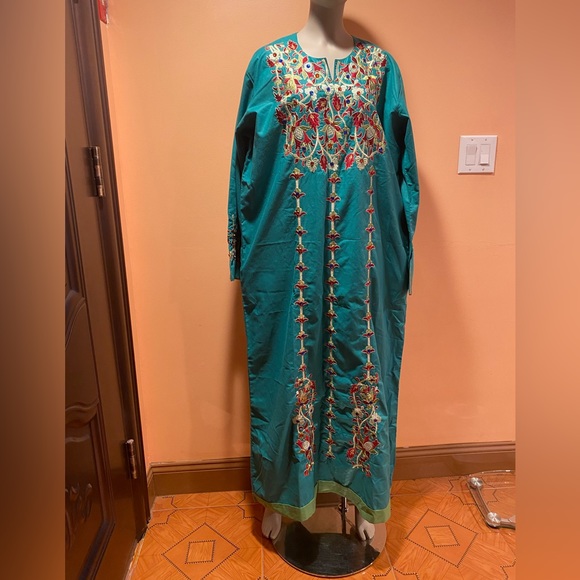 Dresses & Skirts - Dress from Egypt, Size-XL, Color-Green